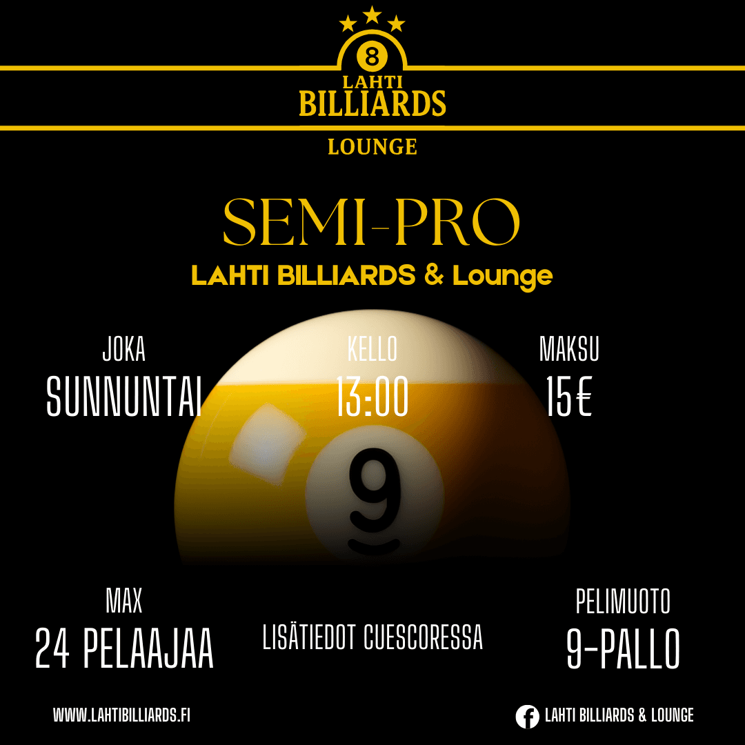 Lahti Diamond Semi-Pro Kisat